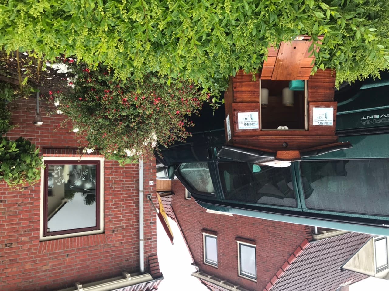 Honingverkoop in kleine bijenkast — foto 1