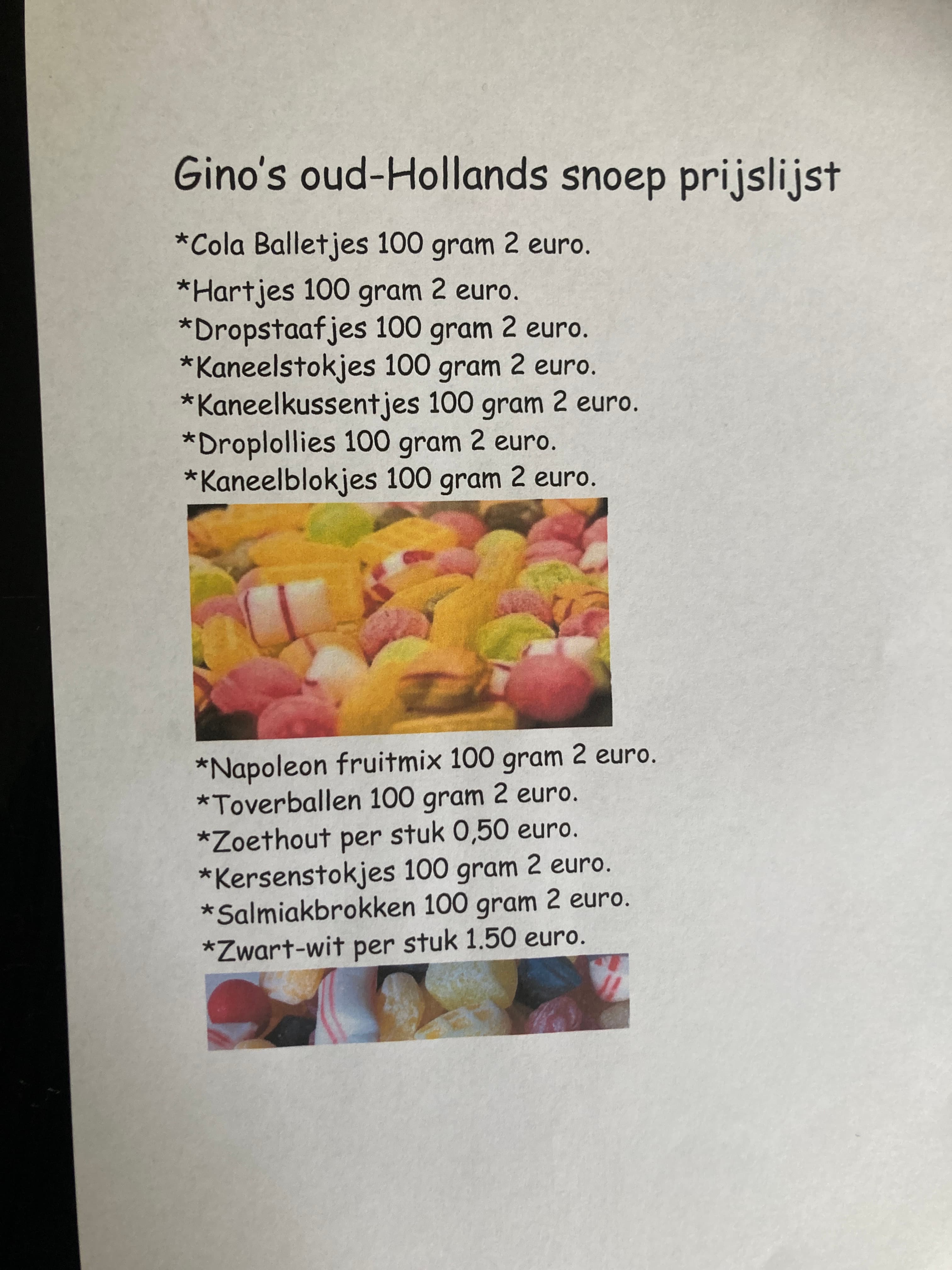 Gino’s oud Hollands snoep — foto 1